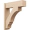 Ekena Millwork 8-in W x 28-in D x 32-in H Balboa Block Rough Cedar Woodgrain TimberThane Outlooker, Primed Tan OUTUR080X28X32BOA44RCPR - alternate 1